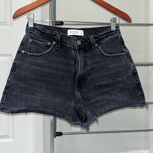 Abercrombie curve love high rise shorts